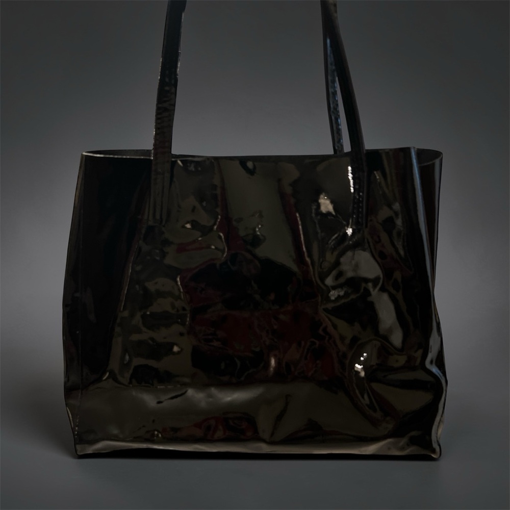 Kurt Geiger Patent Leather Tote Bag
